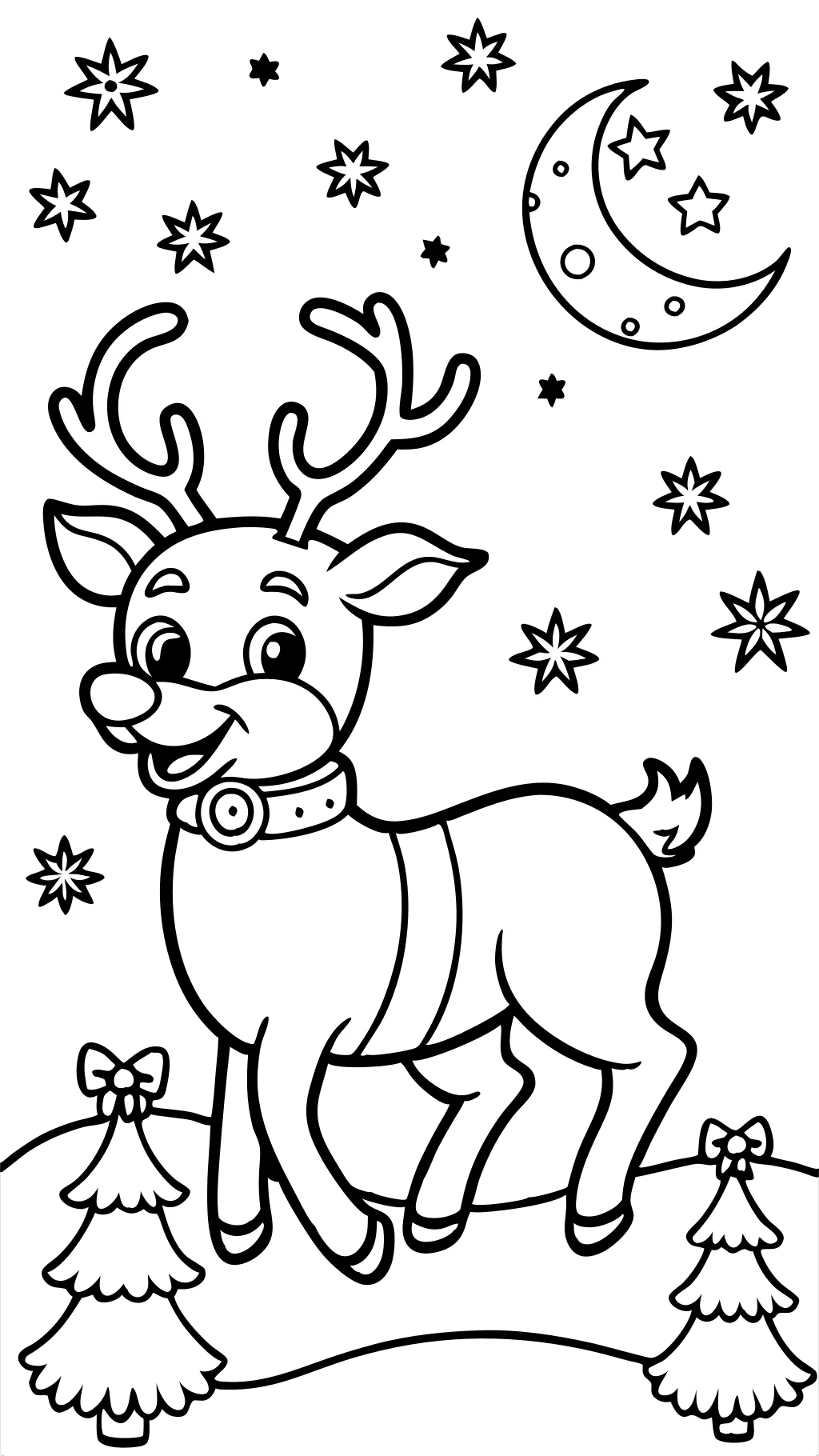 coloriages Rudolph